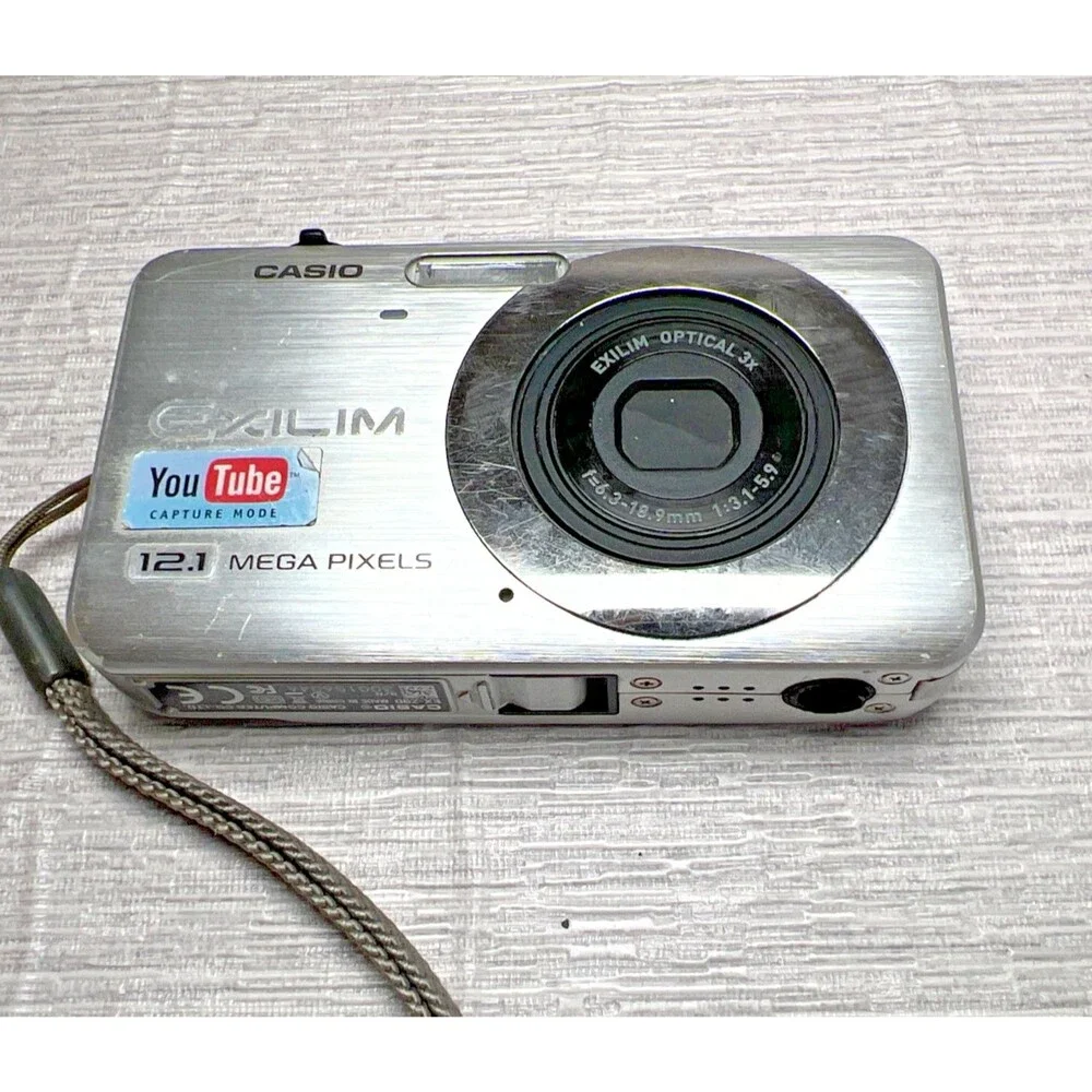 Casio Exilim EX-Z90 Camera - 12.1MP, 3x Opt Zoom, Works/Tested